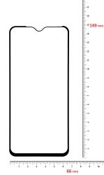 Защитное стекло BeCover для Samsung Galaxy A20 SM-A205 (703678) Black