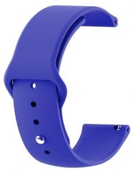 Ремешок BeCover для Xiaomi Amazfit Bip/Bip Lite/Bip S Lite/GTR 42mm/GTS/TicWatch S2/TicWatch E (706194) Dark Blue
