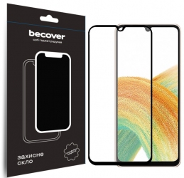 Захисне скло BeCover для ZTE Blade A33 Plus (710173) Black