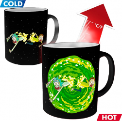 Чашка хамелеон GBEye RICK AND MORTY Portal (Рік і Морті) 320 мл (MGH0053)