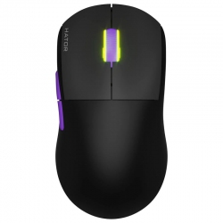 Миша Hator Quasar 2 Ultra 4K Wireless/Bluetooth/USB (HTM570BL) Black/Lilac