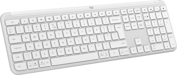 Клавіатура бездротова Logitech K950 Bluetooth/Wireless (920-012466) Off-White  Клавіатура бездротова Logitech K950 Bluetooth/Wireless (920-012466) Off-White