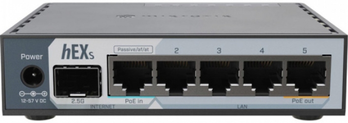 Маршрутизатор MikroTik hEX S 2025 (E60iUGS) Маршрутизатор MikroTik hEX S 2025 (E60iUGS)