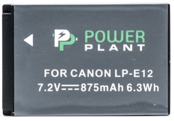 Aккумулятор PowerPlant для Canon LP-E12 (DV00DV1311) Aккумулятор PowerPlant для Canon LP-E12 (DV00DV1311)