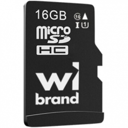 Карта пам'яті Wibrand microSDHC 16GB UHS-I U1 V6 (WICDHU1/16GB)
