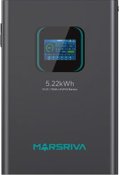 Аккумуляторная батарея Marsriva LiFePO4 51.2V 102Ah (MR-LFP48-100-WMD) Аккумуляторная батарея Marsriva LiFePO4 51.2V 102Ah (MR-LFP48-100-WMD)