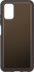 Чохол Samsung Soft Clear Cover для Samsung Galaxy A037 (A03s) EF-QA037TBEGRU Black Чохол Samsung Soft Clear Cover для Samsung Galaxy A037 (A03s) EF-QA037TBEGRU Black