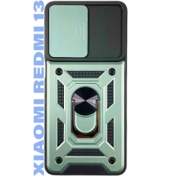 Панель BeCover Military для Xiaomi Redmi 13 (711553) Dark Green