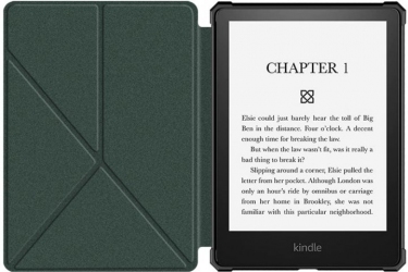 Обкладинка BeCover Ultra Slim Origami для Amazon Kindle Paperwhite 11th Gen. 2021 (707220) Dark Green Обкладинка BeCover Ultra Slim Origami для Amazon Kindle Paperwhite 11th Gen. 2021 (707220) Dark Green
