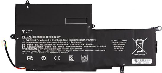 Аккумулятор PowerPlant для ноутбуков HP Spectre Pro X360 G1 (PK03XL) 11.55V 4913mAh (NB462032)