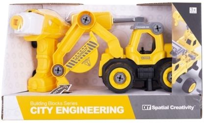 Конструктор Diy Spatial Creativity Экскаватор 28 деталей (CJ-1365027) Конструктор Diy Spatial Creativity Экскаватор 28 деталей (CJ-1365027)