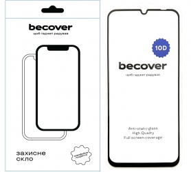 Защитное стекло BeCover для Realme C61 10D (712339) Black Защитное стекло BeCover для Realme C61 10D (712339) Black