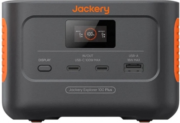 Зарядна станція Jackery Explorer 100 Plus / 128 Вт / 99.2 Вт/год / LiFePO4 (21-0001-000164)