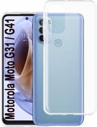 Силиконовый чехол BeCover для Motorola Moto G31 / G41 (707992) Transparancy