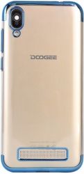 Панель Doogee TPU Electroplating для Doogee X90 (109877) Blue