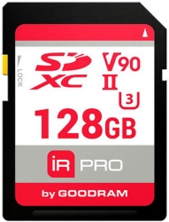 Карта памяти GOODRAM SDXC 128Gb IRDM PRO V90 UHS-II U3 (IRP-S9B0-1280R11) Карта памяти GOODRAM SDXC 128Gb IRDM PRO V90 UHS-II U3 (IRP-S9B0-1280R11)