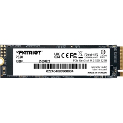 SSD Patriot P320 1TB M.2 2280 PCIe Gen 3.0 x4 NVMe TLC (P320P1TBM28)