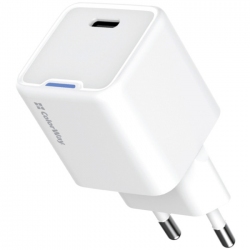 Сетевое зарядное устройство ColorWay GaN Mini 35W PD Port PPS USB-C (CW-CHS056PD-WT) White Сетевое зарядное устройство ColorWay GaN Mini 35W PD Port PPS USB-C (CW-CHS056PD-WT) White