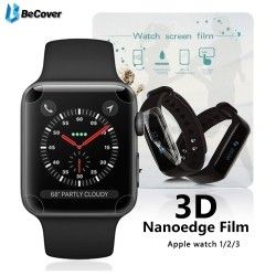 Защитная пленка BeCover Full Cover для Apple Watch Series 3 42mm (BC_701962) Защитная пленка BeCover Full Cover для Apple Watch Series 3 42mm (BC_701962)