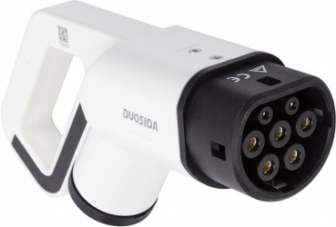 Коннектор Duosida для зарядки электромобиля Type 2 (Female), 32 A, 3-фазный (EV200207) Коннектор Duosida для зарядки электромобиля Type 2 (Female), 32 A, 3-фазный (EV200207)