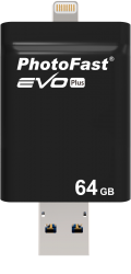 USB флеш-накопитель PhotoFast iFlashDrive EVO Plus Lightning/USB3/Micro 64GB IFDEVOPLUS64G USB флеш-накопитель PhotoFast iFlashDrive EVO Plus Lightning/USB3/Micro 64GB IFDEVOPLUS64G