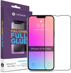 Захисне скло MakeFuture для Apple iPhone 13 Pro Max Full Cover Full Glue (MGF-AI13PM)