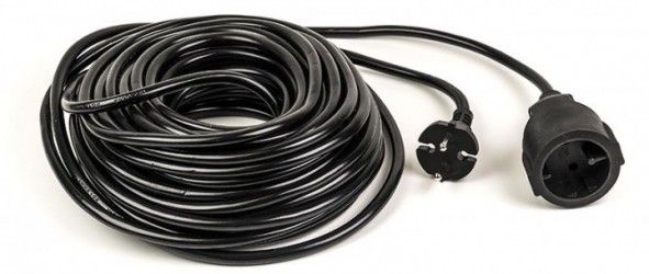 Подовжувач PowerPlant JY-3021/20 (PPEA10M200S1) 1 розетка, 20 м Black Подовжувач PowerPlant JY-3021/20 (PPEA10M200S1) 1 розетка, 20 м Black