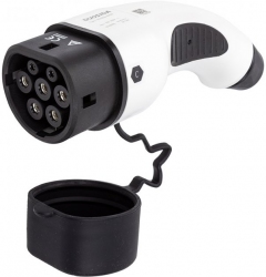 Коннектор Duosida для зарядки электромобиля Type 2, 32 A, 3-фазный (EV200191) Коннектор Duosida для зарядки электромобиля Type 2, 32 A, 3-фазный (EV200191)