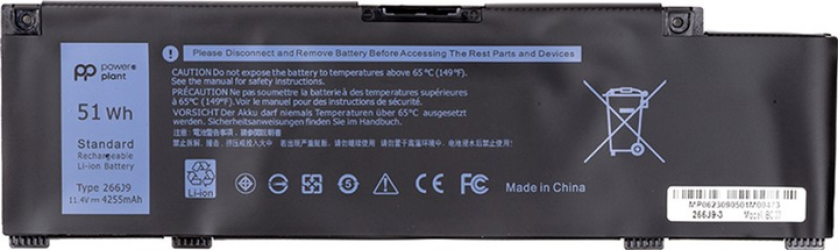 Акумулятор PowerPlant для ноутбуків DELL Inspiron 5490 Series (266J9) 11.4V 4255mAh (NB441914)