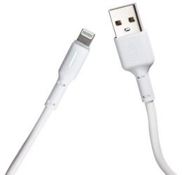Кабель USB XO NB112 lightning 1m 3A White