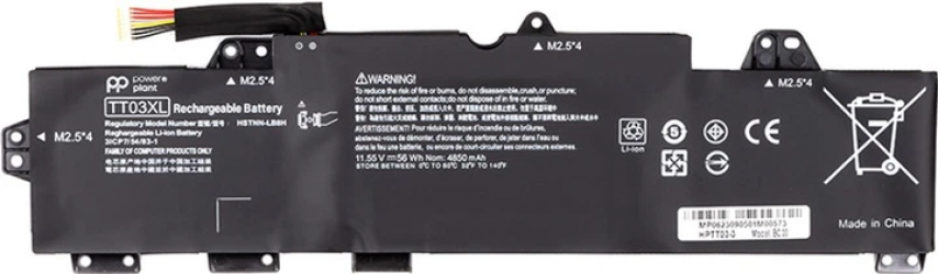 Аккумулятор PowerPlant для HP EliteBook 850 G5 (TT03XL) 11.55V 4850mAh (NB462131)