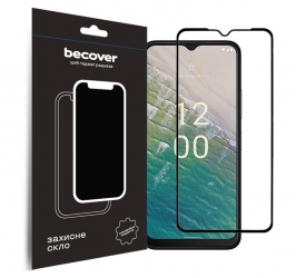 Защитное стекло BeCover для Nokia C32 (709739) Black Защитное стекло BeCover для Nokia C32 (709739) Black
