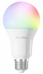 Умная лампочка TechToy RGB 11 Вт E27 Wi-Fi (TSL-LIG-A70) Умная лампочка TechToy RGB 11 Вт E27 Wi-Fi (TSL-LIG-A70)