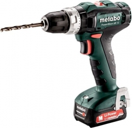 Акумуляторний дриль-шурупокрут Metabo PowerMaxx SB 12 Set