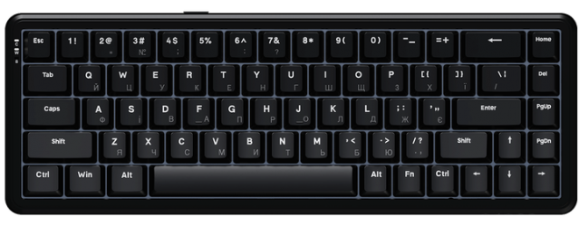 Клавиатура проводная Ajazz AK680 MAX Magnetic Switch RGB USB (AK680-WM-B-A) Black  Клавиатура проводная Ajazz AK680 MAX Magnetic Switch RGB USB (AK680-WM-B-A) Black