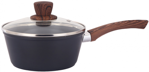 Ковш Bravo Chef классический 1.6 л с крышкой 18 см (BC-4101-18)
