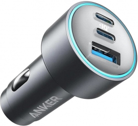 Автомобільний зарядний пристрій Anker PowerDrive 325 – 67W PD + 22.5W USB-A (A2731HA1) Black  Автомобільний зарядний пристрій Anker PowerDrive 325 – 67W PD + 22.5W USB-A (A2731HA1) Black