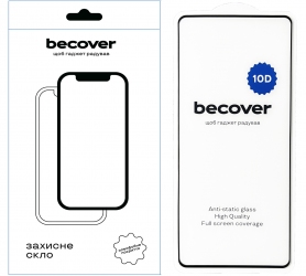 Захисне скло BeCover для Infinix Note 40 (X6853) 10D (712331) Black