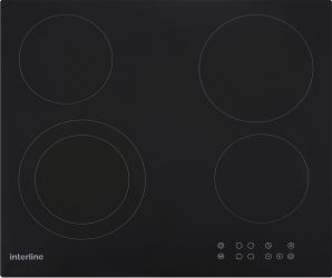 Варочная поверхность электрическая Interline HHV 566 SZP BA Варочная поверхность электрическая Interline HHV 566 SZP BA