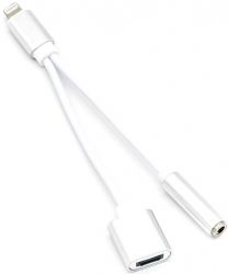 Адаптер Apple Lightning Music&Charging splitter