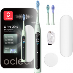 Електрична зубна щітка Oclean X Pro 20 Electric Toothbrush Set Green
