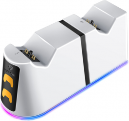 Зарядна станція Vertux DuoDock-PS5 для двох геймпадів PlayStation 5 Dualsense White (duodock-ps5) Зарядна станція Vertux DuoDock-PS5 для двох геймпадів PlayStation 5 Dualsense White (duodock-ps5)