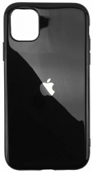 Накладка Matt case + electroplating iPhone 11 Pro Black (тех.пак.) Накладка Matt case + electroplating iPhone 11 Pro Black (тех.пак.)