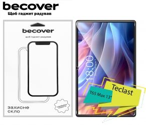 Защитное стекло Becover для Teclast Tab T65 Max 13 Защитное стекло Becover для Teclast Tab T65 Max 13