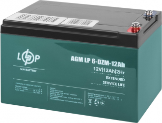 Акумуляторна батарея LogicPower LP 12V 12AH (6-DZM-12) AGM Акумуляторна батарея LogicPower LP 12V 12AH (6-DZM-12) AGM