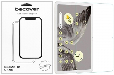 Защитное стекло Becover для Google Pixel Tablet 10.95 Защитное стекло Becover для Google Pixel Tablet 10.95