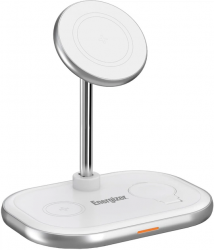Зарядное устройство Energizer WCP303 3-in-1 15W Magnetic Wireless Fast Charger (WCP303) White 