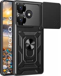 Панель BeCover Military для Poco F6 (712165) Black