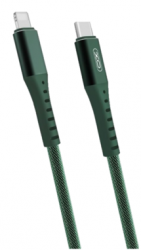 Кабель XO NB122 lightning to USB-C 1m 18W PD Green Кабель XO NB122 lightning to USB-C 1m 18W PD Green