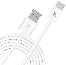 Кабель Hoco UPT02 USB to Type-C 1.2m White Кабель Hoco UPT02 USB to Type-C 1.2m White